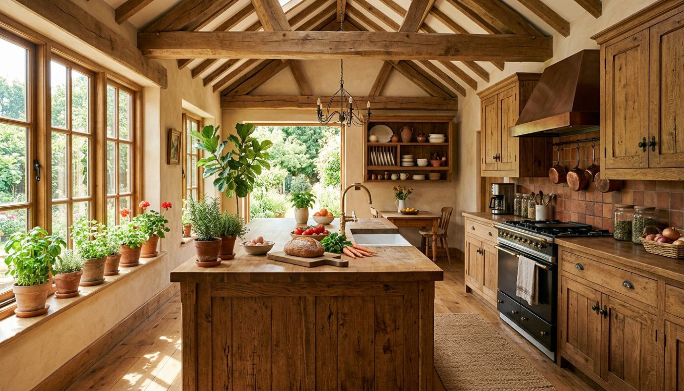 Holz in der Küche: 10 zeitlose Inspirationen und Tipps!